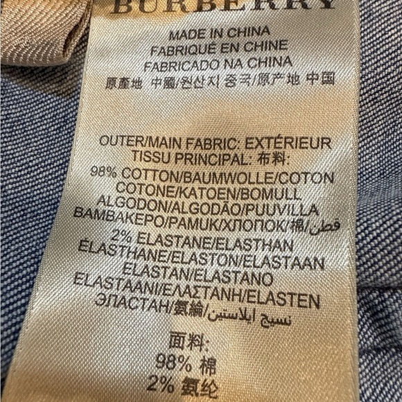 Burberry Brit Distressed Skinny Jeans Size 28, Pre-Owned Good Condition - Picture 10 of 12